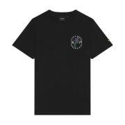 Lyle & Scott Blomtryck T-shirt Black, Herr