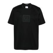 C.P. Company Metropolis Svart Logo T-shirt Black, Herr