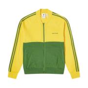 Adidas Originals Modig Guld Stickad Track Top Multicolor, Herr