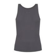 Gestuz Ribbed top Drewgz Gray, Dam