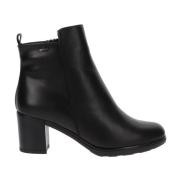 Igi&Co Läder Ankelboots Komfort Stil Black, Dam