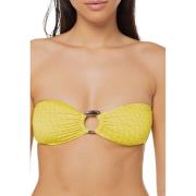 Trussardi Stilren Bikini Topp Yellow, Dam