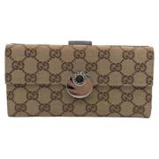 Gucci Vintage Pre-owned Canvas plnbcker Brown, Dam