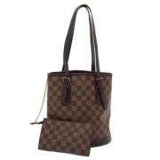 Louis Vuitton Vintage Pre-owned Canvas louis-vuitton-vskor Brown, Dam