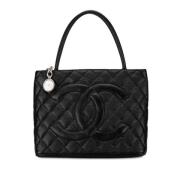 Chanel Vintage Pre-owned Laeder chanel-vskor Black, Dam