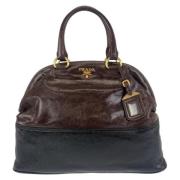 Prada Vintage Pre-owned Laeder handvskor Brown, Dam