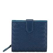 Bottega Veneta Vintage Pre-owned Laeder plnbcker Blue, Dam