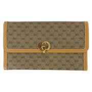 Gucci Vintage Pre-owned Canvas plnbcker Brown, Herr