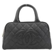 Chanel Vintage Pre-owned Laeder handvskor Black, Dam