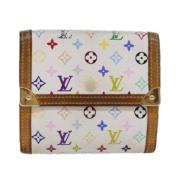 Louis Vuitton Vintage Pre-owned Canvas plnbcker White, Dam