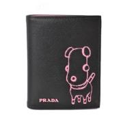 Prada Vintage Pre-owned Laeder plnbcker Black, Dam