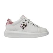 Karl Lagerfeld Vit Sneaker Kapri Kl62530N White, Dam