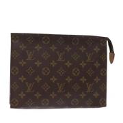 Louis Vuitton Vintage Pre-owned Canvas necessrer Brown, Dam