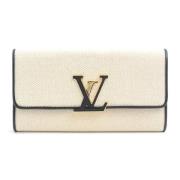 Louis Vuitton Vintage Pre-owned Canvas plnbcker Beige, Dam