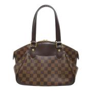 Louis Vuitton Vintage Pre-owned Canvas louis-vuitton-vskor Brown, Dam