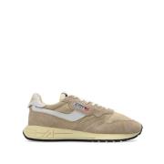 Autry Låg Topp Sneakers Vit Peppar Beige, Herr