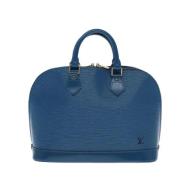 Louis Vuitton Vintage Pre-owned Laeder louis-vuitton-vskor Blue, Dam