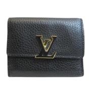 Louis Vuitton Vintage Pre-owned Laeder plnbcker Black, Dam