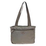 Prada Vintage Pre-owned Tyg prada-vskor Gray, Dam