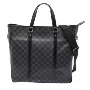 Louis Vuitton Vintage Pre-owned Laeder totevskor Black, Herr