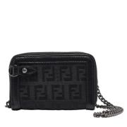 Fendi Vintage Pre-owned Canvas plnbcker Black, Dam