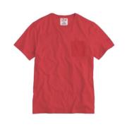 MC2 Saint Barth Linne Herr T-shirt Olika Färger Red, Herr