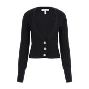 Guess Svart Agnes Cardi Tröja Black, Dam