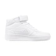 Kappa Stiliga Mid-Top Unisex Sneakers White, Herr