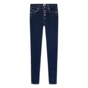 Tommy Hilfiger Skinny Fit Stretch Denim Jeans Blue, Dam