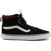 Vans Svart Röd Filmore Hi Top Sneakers Black, Herr