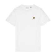 Lyle & Scott Tape T-Shirt White, Herr