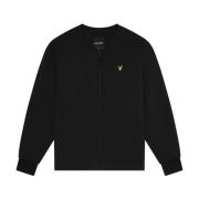 Lyle & Scott Lätt Bomberjacka Black, Herr