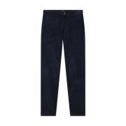 A.p.c. Ekologisk Bomull Straight Leg Byxor Blue, Herr