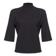 Pinko Svarta T-shirts och Polos Black, Dam