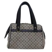 Louis Vuitton Vintage Pre-owned Canvas handvskor Blue, Dam