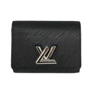 Louis Vuitton Vintage Pre-owned Laeder plnbcker Black, Dam