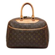 Louis Vuitton Vintage Pre-owned Canvas louis-vuitton-vskor Brown, Dam