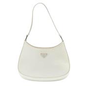 Prada Vintage Pre-owned Laeder handvskor White, Dam