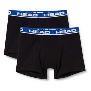 Head Basic Pack 2 Boxer briefs Black, Herr