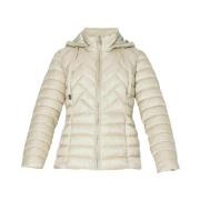 Liu Jo Vadderad Jacka Beige, Dam