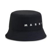 Marni Svart Hatt Black, Herr