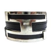 Hermès Vintage Pre-owned Laeder armband Gray, Dam