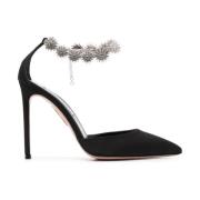 Aquazzura Black Comet Pump 105 Black, Dam