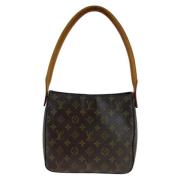 Louis Vuitton Vintage Pre-owned Canvas louis-vuitton-vskor Brown, Dam