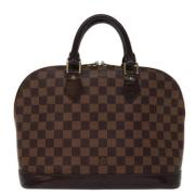 Louis Vuitton Vintage Pre-owned Canvas louis-vuitton-vskor Brown, Dam