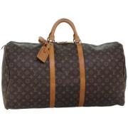 Louis Vuitton Vintage Pre-owned Canvas louis-vuitton-vskor Brown, Dam