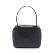 Chanel Vintage Pre-owned Laeder chanel-vskor Black, Dam