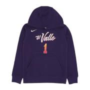 Nike Devin Booker NBA Club Hoodie Purple, Herr