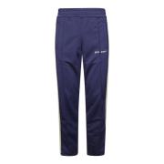 Palm Angels Logo Track Pants Klassisk Stil Blue, Herr