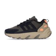 Adidas Boost Låg Sneaker Shadow Olive/Grön/Orange Multicolor, Herr